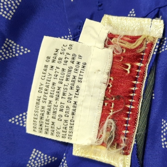 Vintage 80s Small Office Dress Pleated Bodice & Skirt Modest Day Elastic Waist - Picture 10 of 10